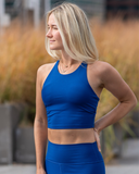Nova Ease High Neck Crossed Crop